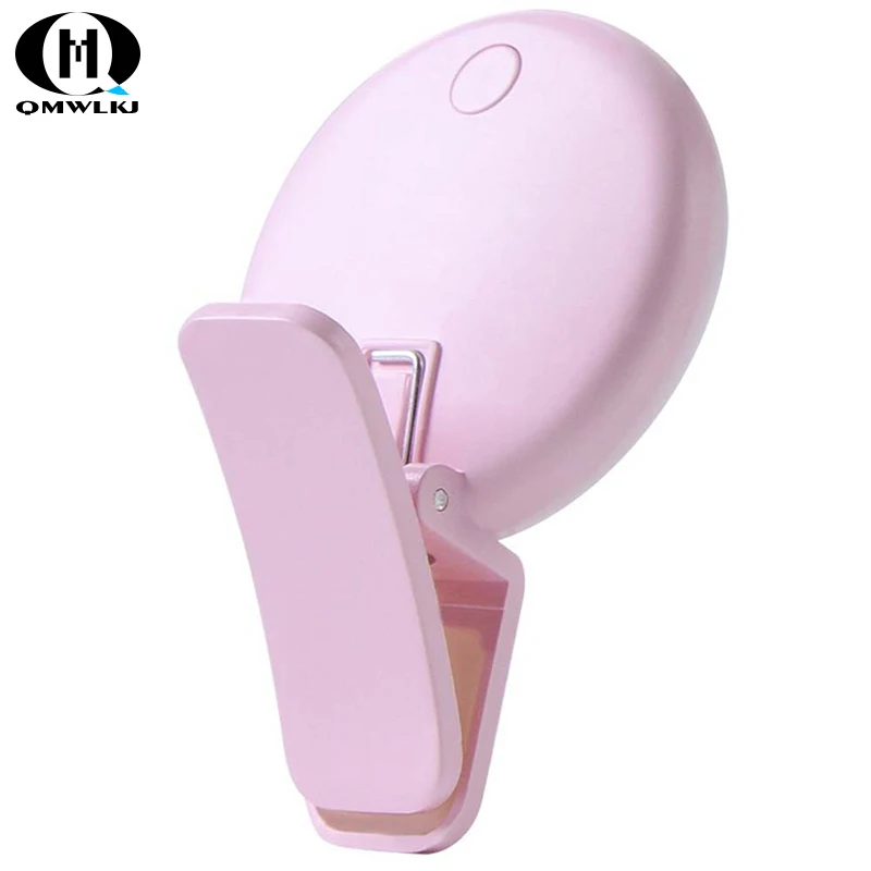 Q версия Универсальный тип мобильного телефона внешняя лампа автоспуска LED