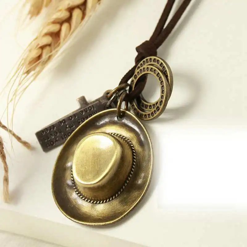 Массивное ожерелье с шапкой мужское подвесками Женское Ожерелье из натуральной