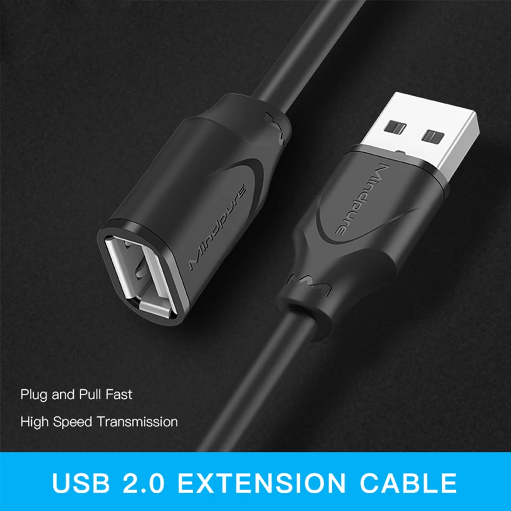 Удлинитель USB кабель для передачи данных 1 m/3m/5 m/8 м/10 м 2 0 usb флэш памяти смарт ТВ PS4