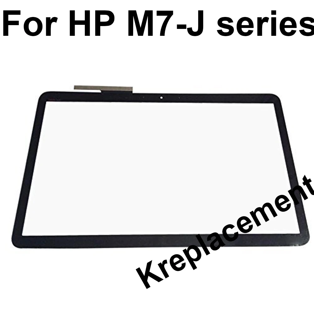 

For HP ENVY TouchSmart M7-J010DX Front Touch Screen Digitizer Glass Lens Replacement 17.3"