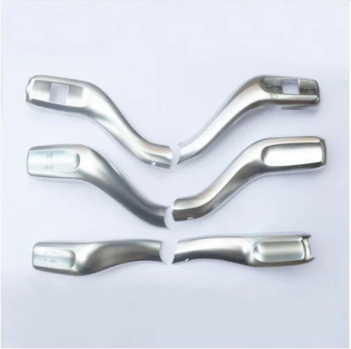 

Chrome ABS Wiper Lever Steering Rod Cover Trim 6pcs For Porsche Macan 2014-18/Cayenne 2011-16/Panamera 2010-16 Car Styling