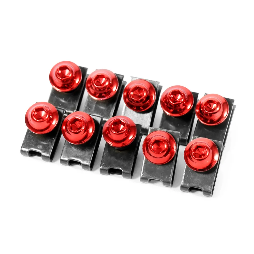 Автомобильный Стайлинг новый набор болтов для обтекателя мотоцикла 10x M5 с