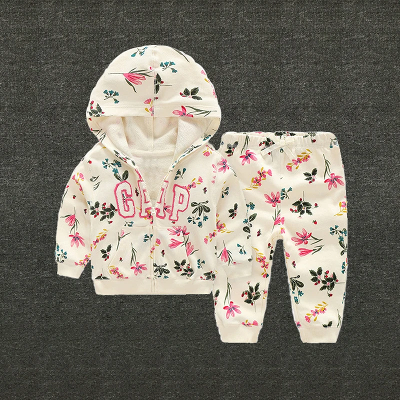 Марка Детские Костюмы Детская Одежда Устанавливает Девочка С Длинным Рукавом