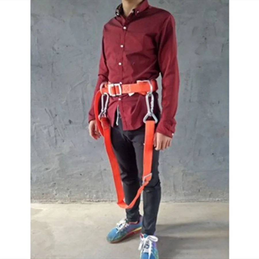 safety belt Быстрый подъем на дереве, бетель, орех, артефакт, наружный скалолазание, лапка для лапки дьявола, ловушка, ШЕРШЕНЬ, специальный инструмент безопасности - Цвет: safety belt