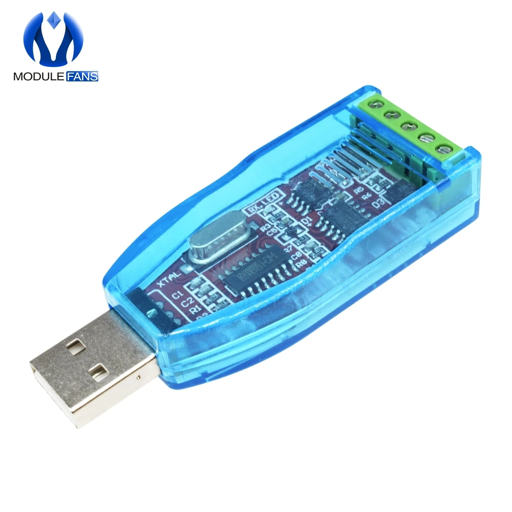 Промышленный преобразователь USB в RS485 защита от обновлений конвертер