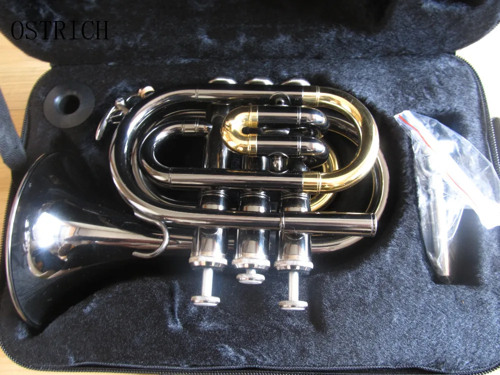 Новинка 2017 популярная карманная труба OSTRICH черная повязка начальный подарок для