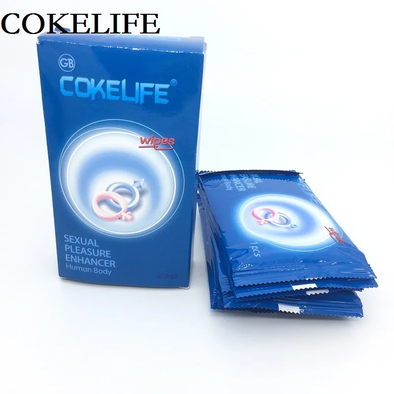 COKELIFE 10 шт./кор. салфетки по уходу сексуальное удовольствие стойкая краска для
