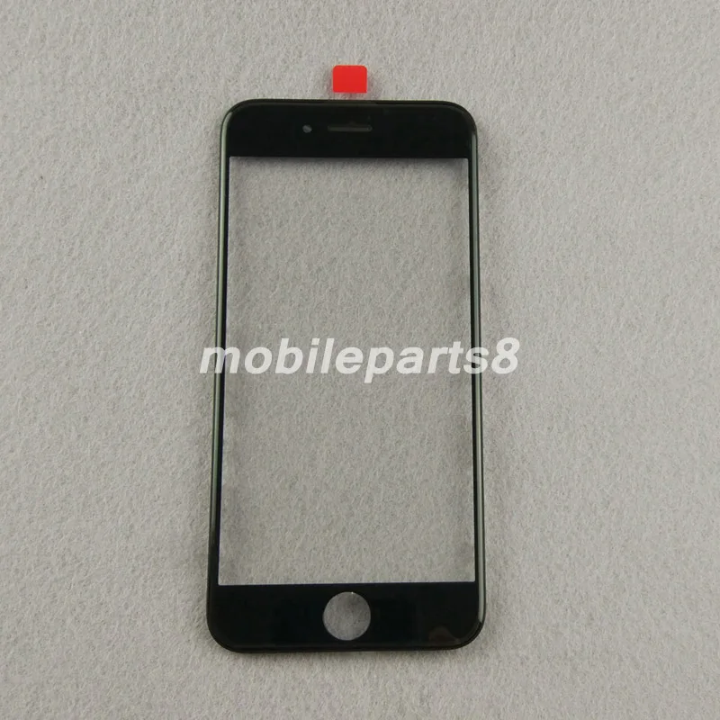 100 шт. Бесплатная доставка DHL стекло с рамкой oca для iPhone 7 plus 5 "передний экран