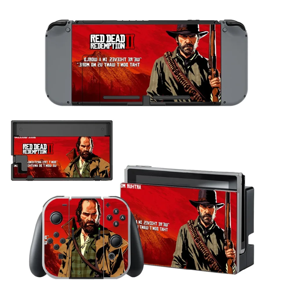Adesivo красный изображения из фильма Red Dead Redemption 2 【doswtich переключатель виниловое