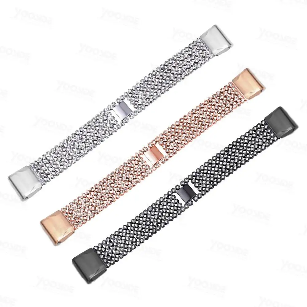 YOOSIDE Fenix 6S Quick Fit Женский браслет 20 мм Кристалл Bling часы из металлического сплава ремешок для Garmin Fenix 5s/5s Plus