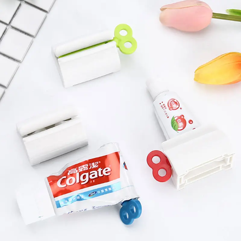 Креативная Полезная Удобная зубная паста прокатки трубка Косметическая