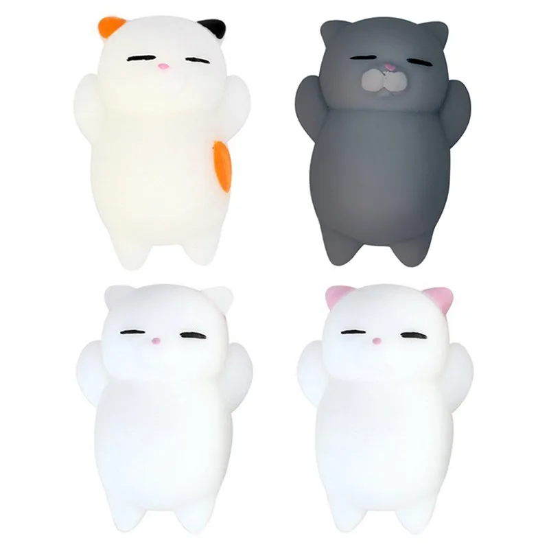 Мини мягкая игрушка котенок игрушки антистресс шар сжимает Mochi поднимающаяся игрушка Abreact мягкая липкая мягкая игрушка для снятия стресса игрушка забавный подарок