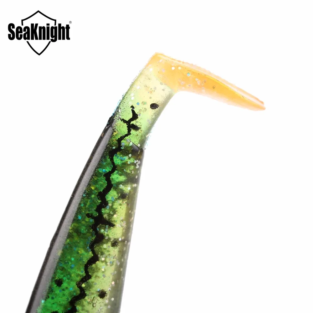 SeaKnight мягкая lure18 шт/партия SL013 рыболовная приманка 3 дюйма/76 мм 7 4 г Супер