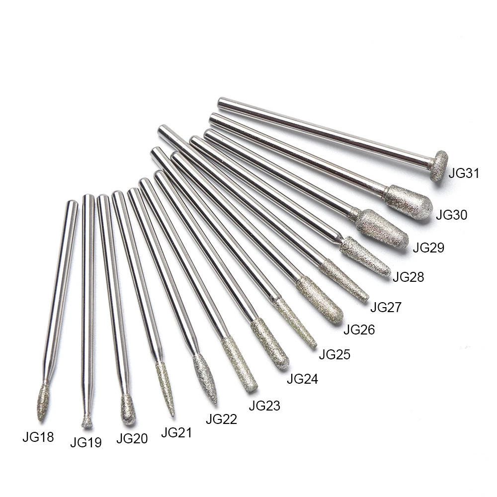 1 шт. Алмазный Фрезерный резак пламя дрель для ногтей полировка Ротационные