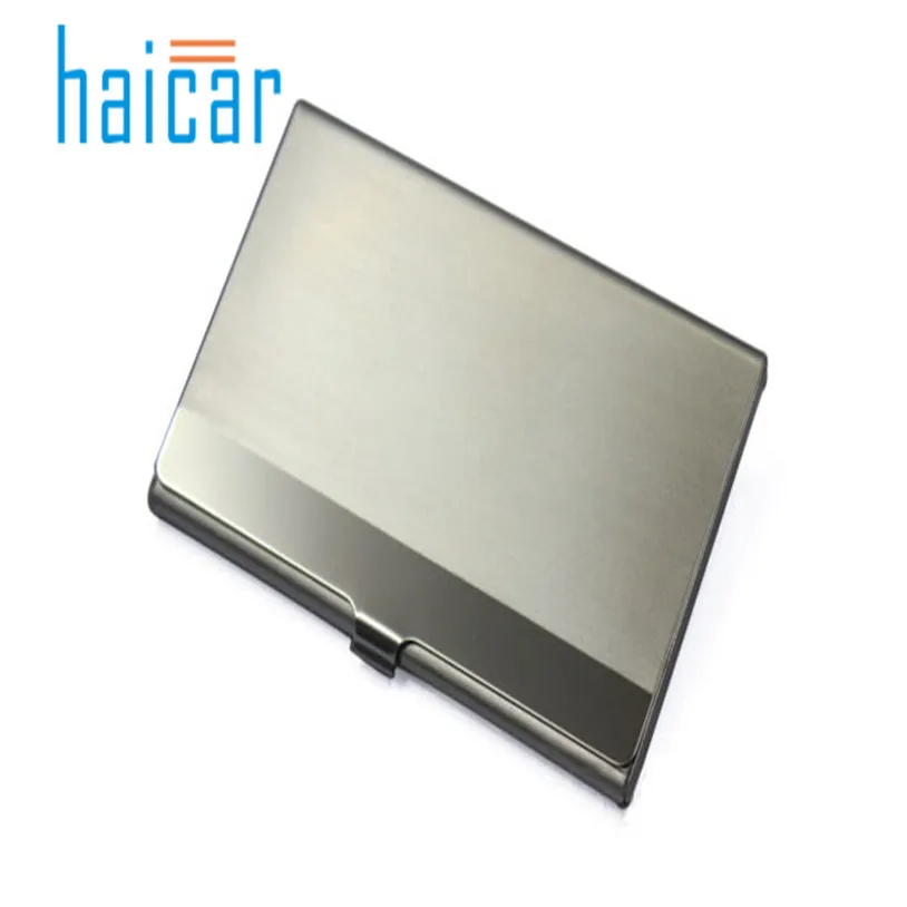 Haicar, органайзер, коробка для хранения, сталь, серебро, алюминий, бизнес, ID, имя, кредитная карточка, держатель, чехол, качество, первый m10, Прямая поставка