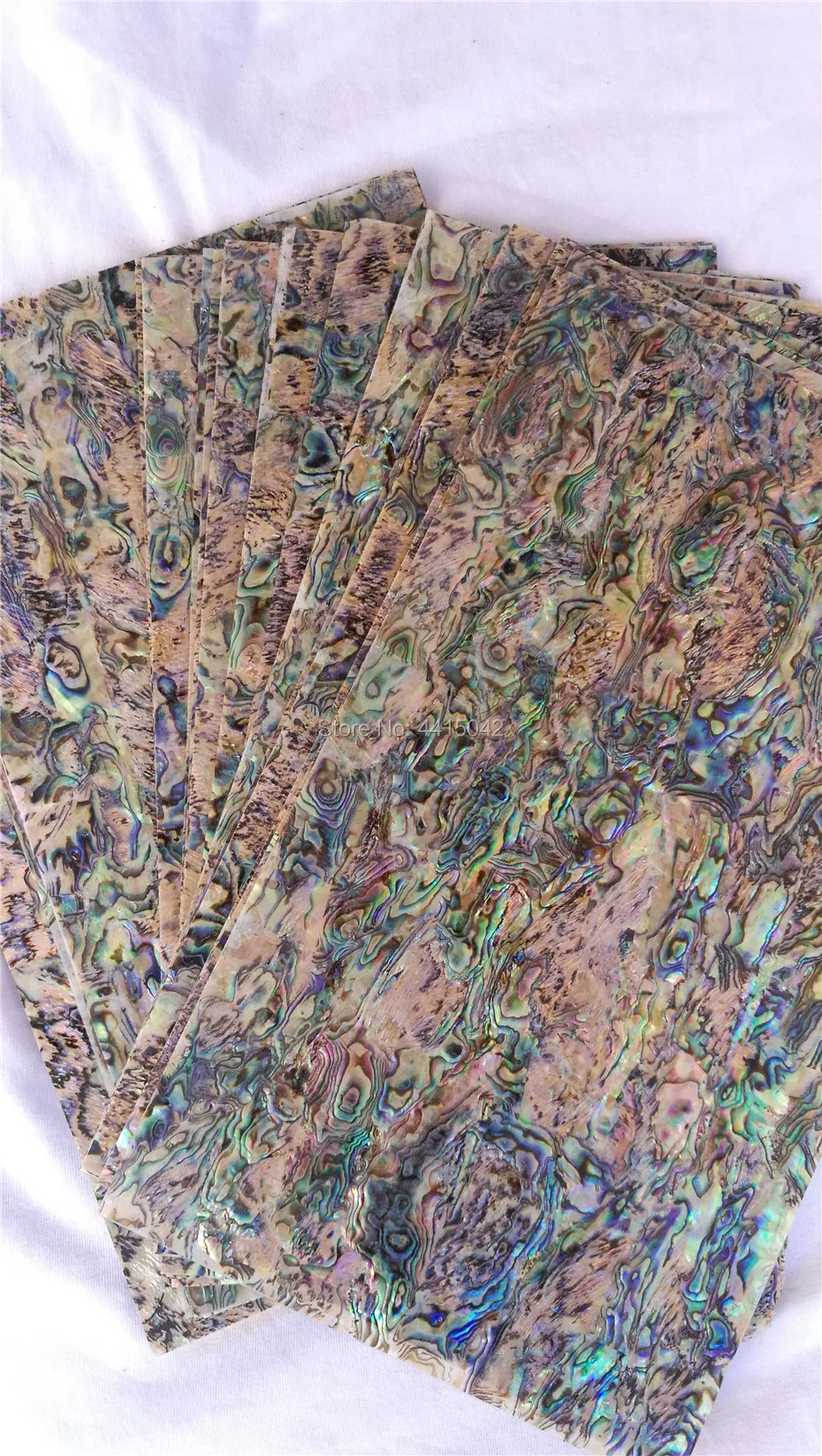 Натуральный ламинат abalone paua из ракушки перламутровой мозаики для дерева и