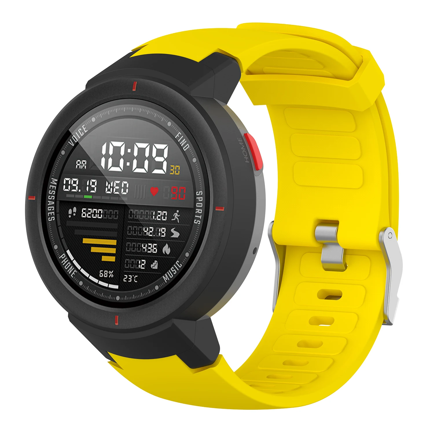 Силиконовый ремешок для часов Xiaomi Huami Amazfit Verge 3 наручных браслет Смарт часы трекер