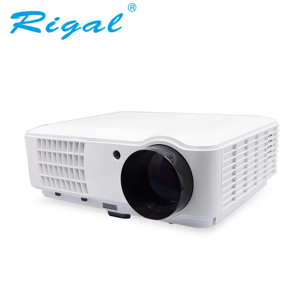 Rigal проектор RD804 светодиодный смарт Android Wi Fi 4000 люмен Beamer портативный HD 1080 P для