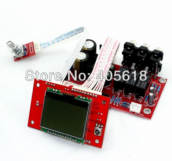 PGA2311 remote preamp upgraded lattice screen with memory Mute | Инструменты