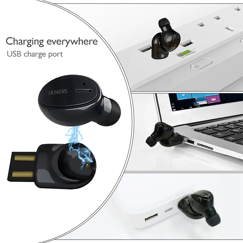 LINGCHEN беспроводные наушники мини bluetooth-наушник HIFI гарнитура свободные руки стерео