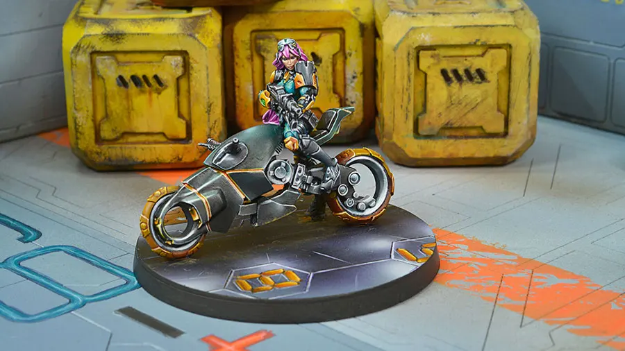 [Loong Way Miniatures] Corvus Belli Infinity 0525 авторизованный охотник за головами 32 мм