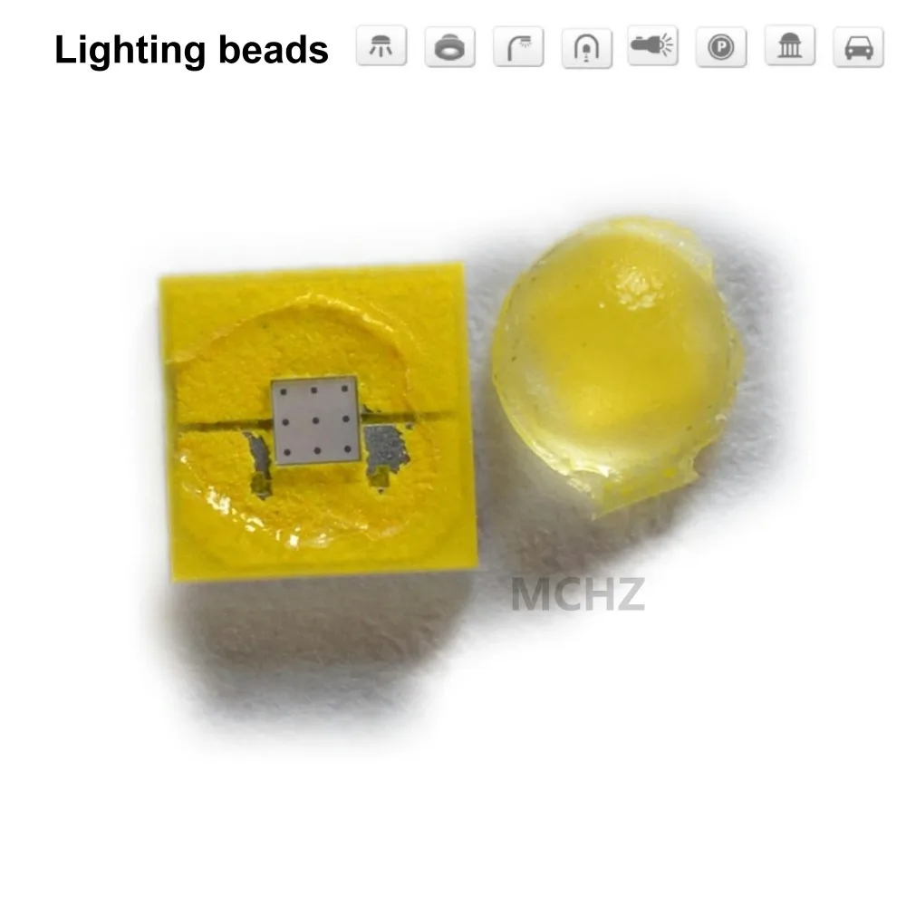 300 шт. TIAN DIAN Flip chip 3535 power шариковая головка объектива 3 Вт SMD LED diodo в ма|Подвесные