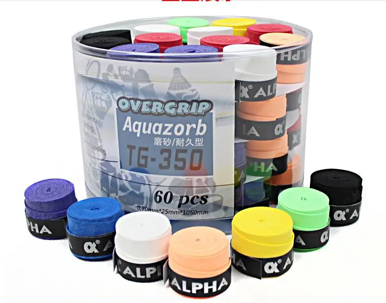 

60pcs Top quality TG-350 dry feel overgrip