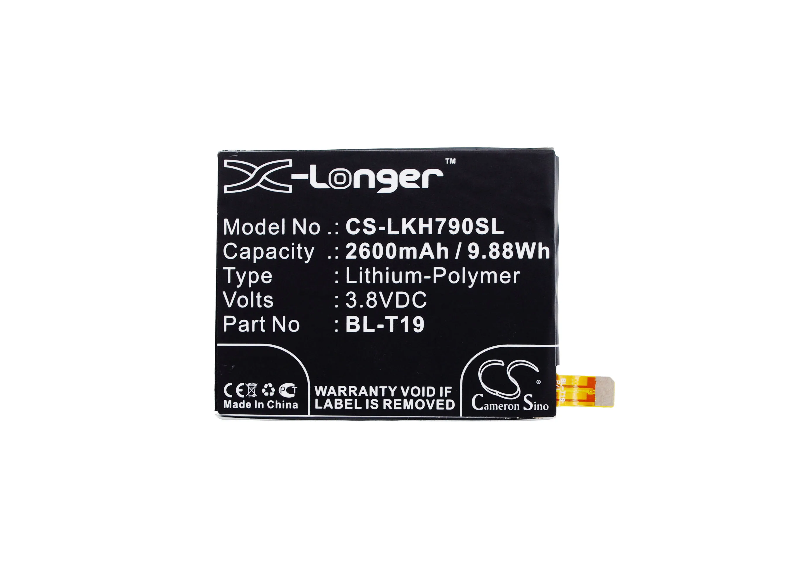 Cameron Sino Высокое качество 2600mAh батарея BL T19 для LG/Google Bullhead H790 H791 H791F H798 Nexus 5X LTE|cameron