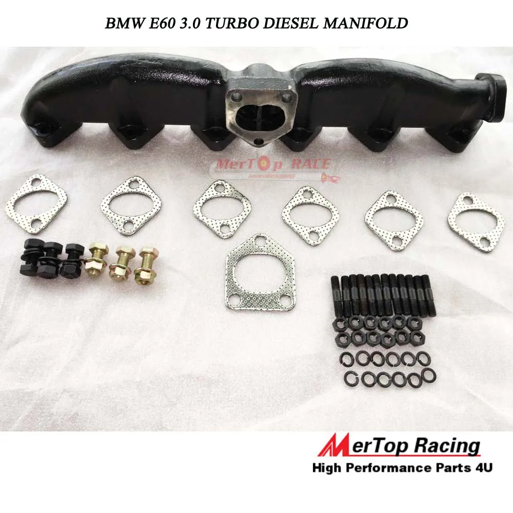 Выпускной коллектор из чугуна MerTop Racing 5 SERIES E60 E61 E65 E39 525d 530d M57 M57N TURBO|manifold|manifold