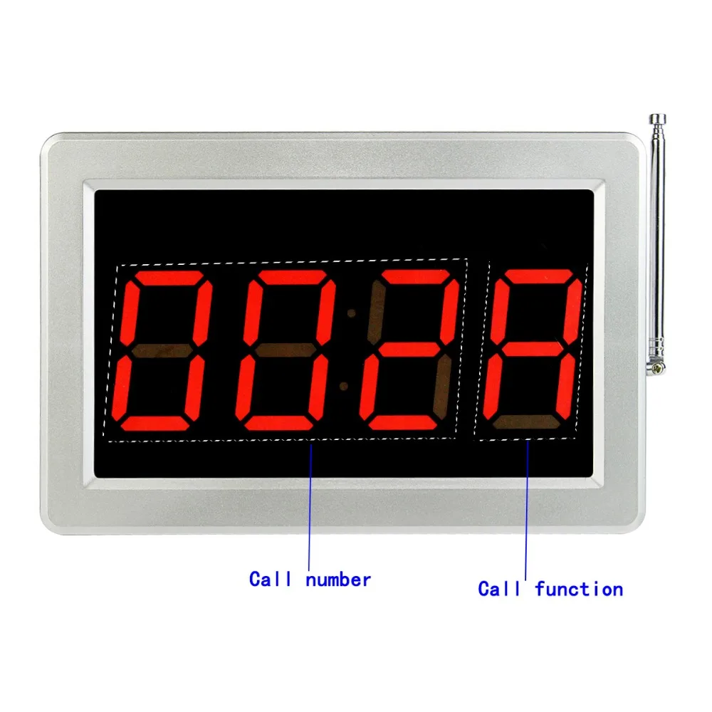 Retekess ресторанный пейджер вызов официанта хост + 4 приемника часов ретранслятор