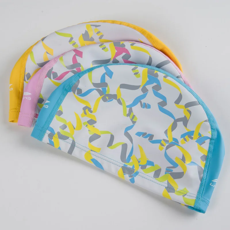 LI-NING профессиональная спортивная шапочка для купания мальчиков и девочек