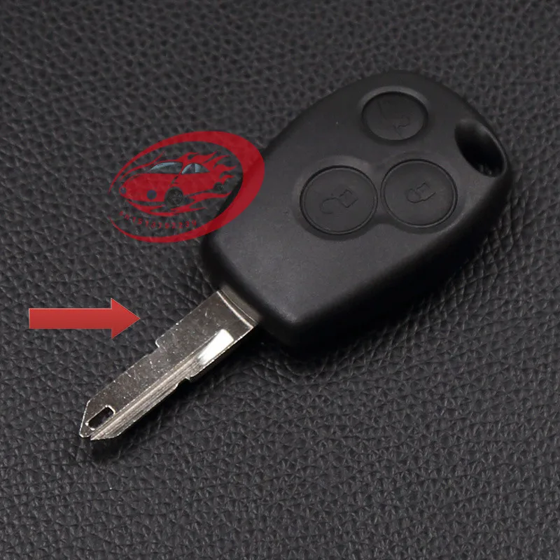Высококачественный кожаный чехол для автомобильных ключей брелок Renault / Opel Vivaro