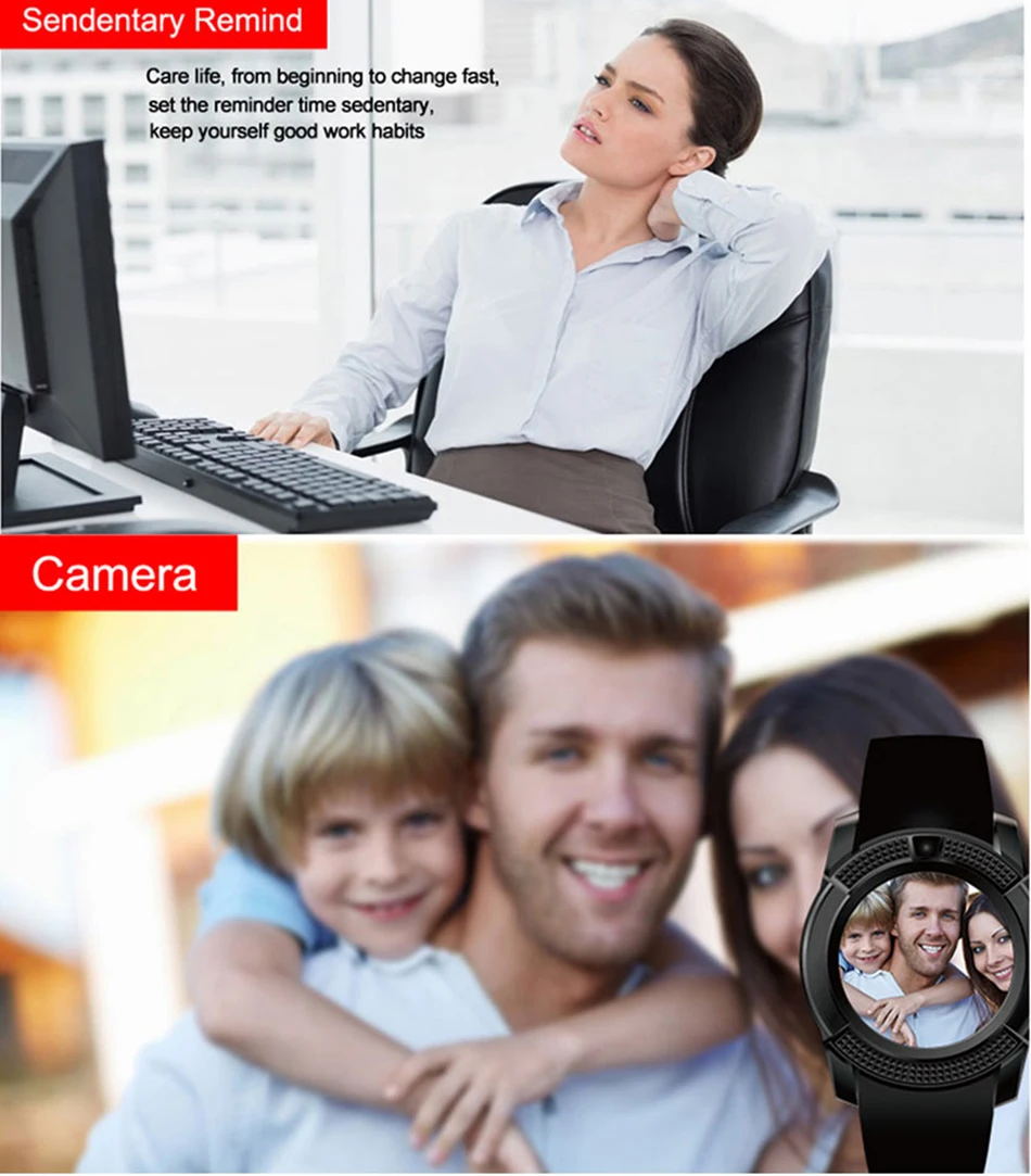 Stepfly SM08 Смарт-часы 1,22 дюймов полный круглый дисплей 2G один nano sim bluetooth Смарт-часы