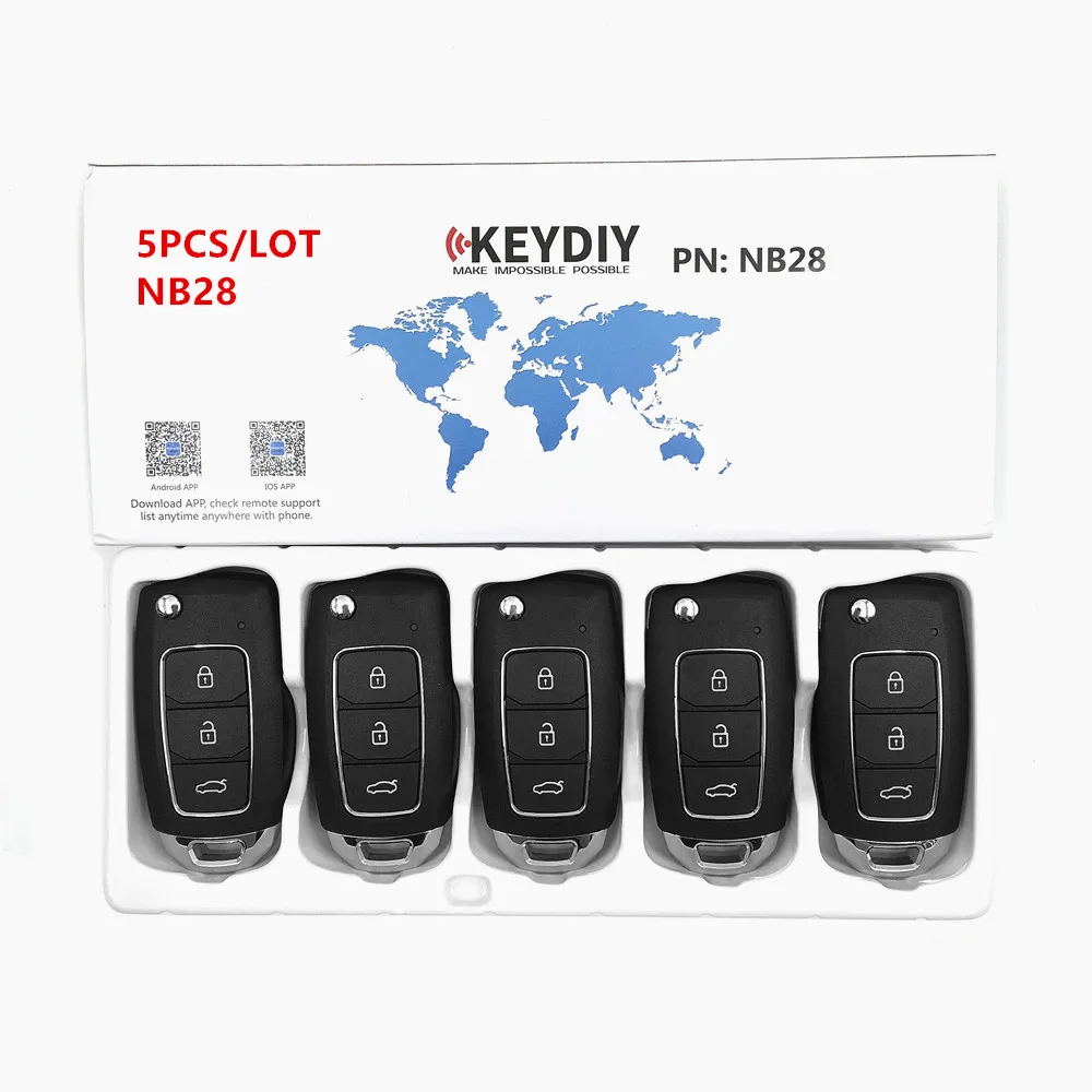 Универсальный многофункциональный пульт дистанционного управления KEYDIY 5 шт./лот