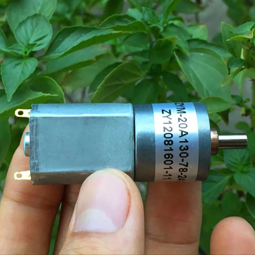 Высокое качество 130 мотор редуктор переменного тока 12V 56 rpm Высокий крутящий