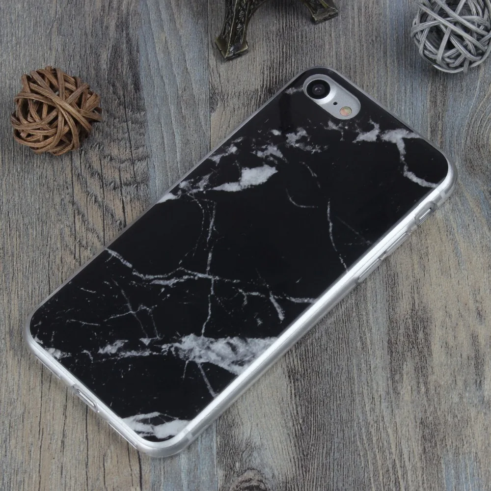 Для iPhone 6/7/7 Plus/6 Plus Мрамор каменные изображения окрашен крышка для 7 6S чехол 6