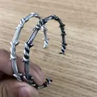 Мужской браслет из титановой стали, 16-20 см