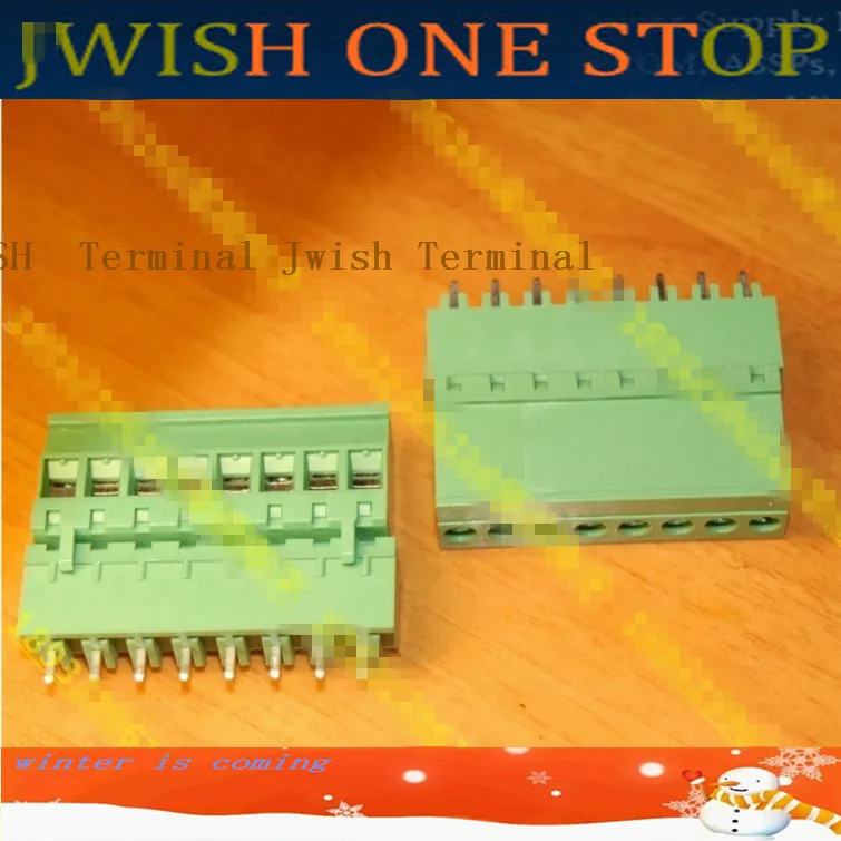 Подключаемый PCB терминал 2edgkb 5. 08 KF мм прямой 5 2p 3p 4p 5p 6p 7p 8p 9p 10p 12p 16p|kf| |