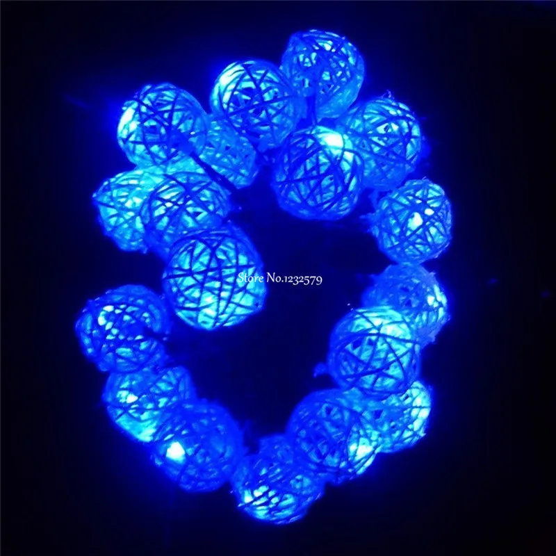 Рождественская светодиодная гирлянда на солнечной батарее 5 м 20 светодиодов