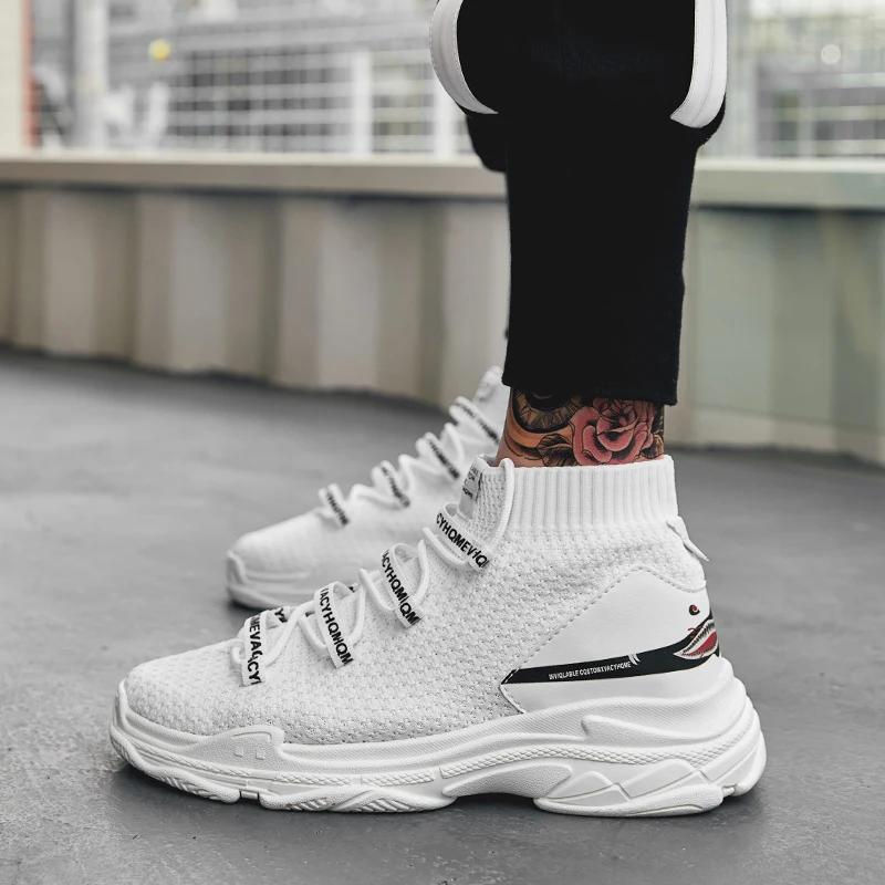 2019 Новые мужские и женские кроссовки Тотем Мультфильм Акула парусиновая обувь