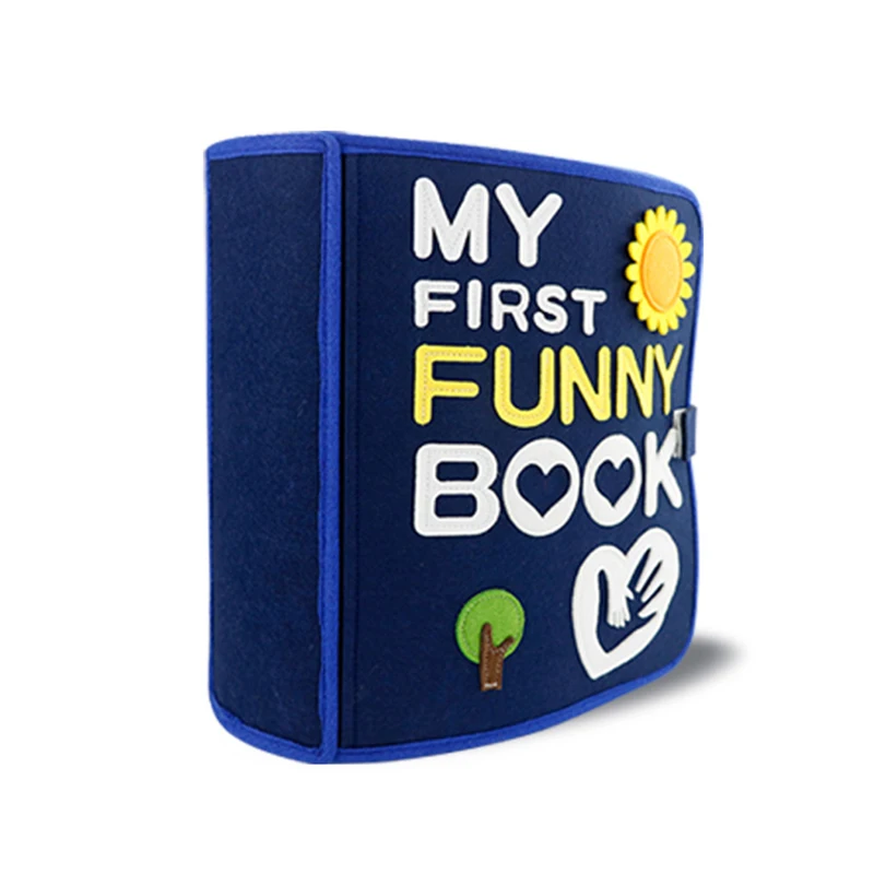 DIY Поделки игрушка Книга картина книга раннего обучения обучающие материалы история книга Мама ручной работы шитье первый смешной комплект книга для ребенка - Цвет: Ordinary Boy Book