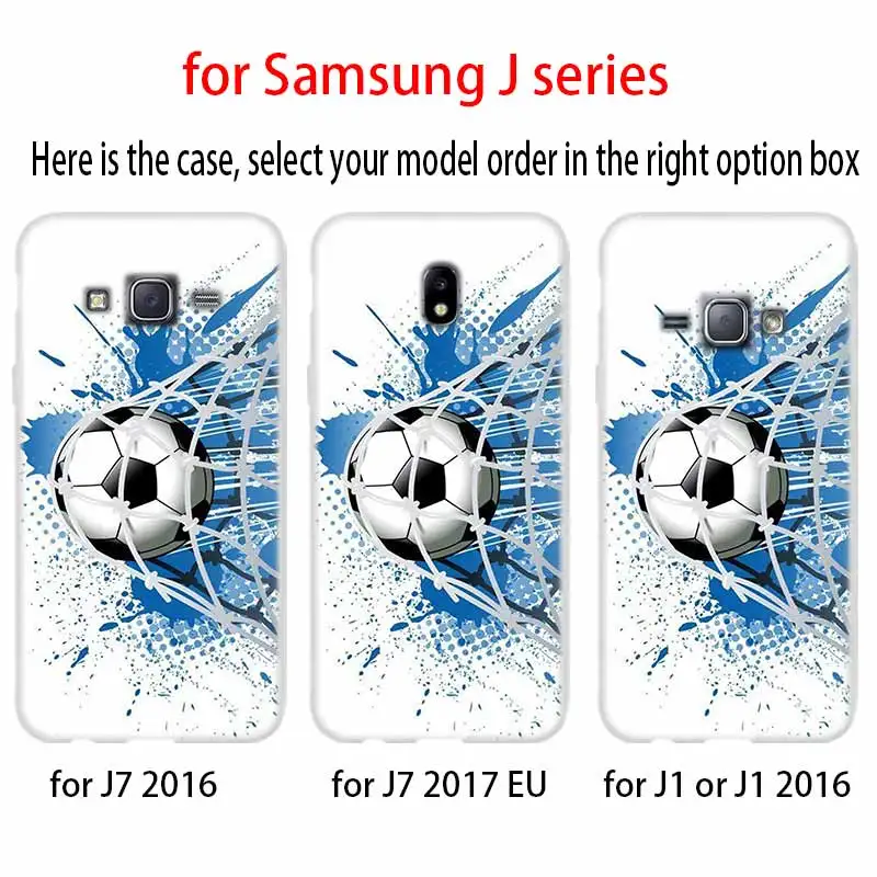 Чехол для футбольного мяча Fire Football чехол из ТПУ Samsung Galaxy J6 J8 J3 J5 J7 J4 J2 J1 Plus 2018 2016 2017 EU