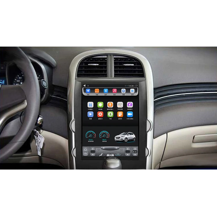 2012 2015 Malibu 10 4 дюймовый вертикальный сенсорный экран Android автомобильный GPS