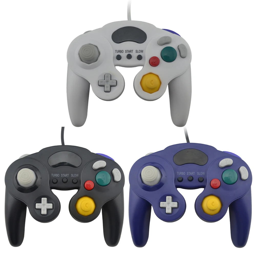 

Wired Gamepad Controller With Three Button for Game-Cube Joystick N for G-C