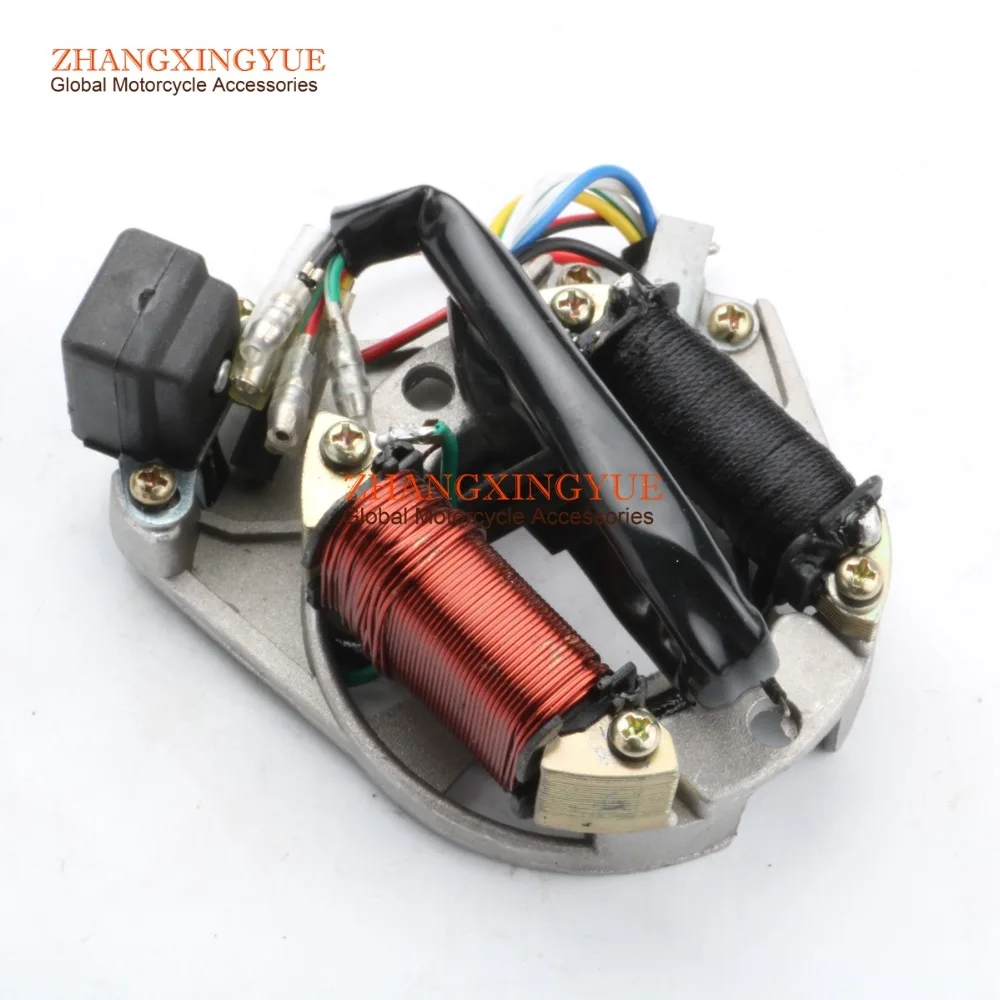 ATV Quad статор Магнитная пластина зажигания для 50 110 125 110cc китайская 2 катушка taotao 7