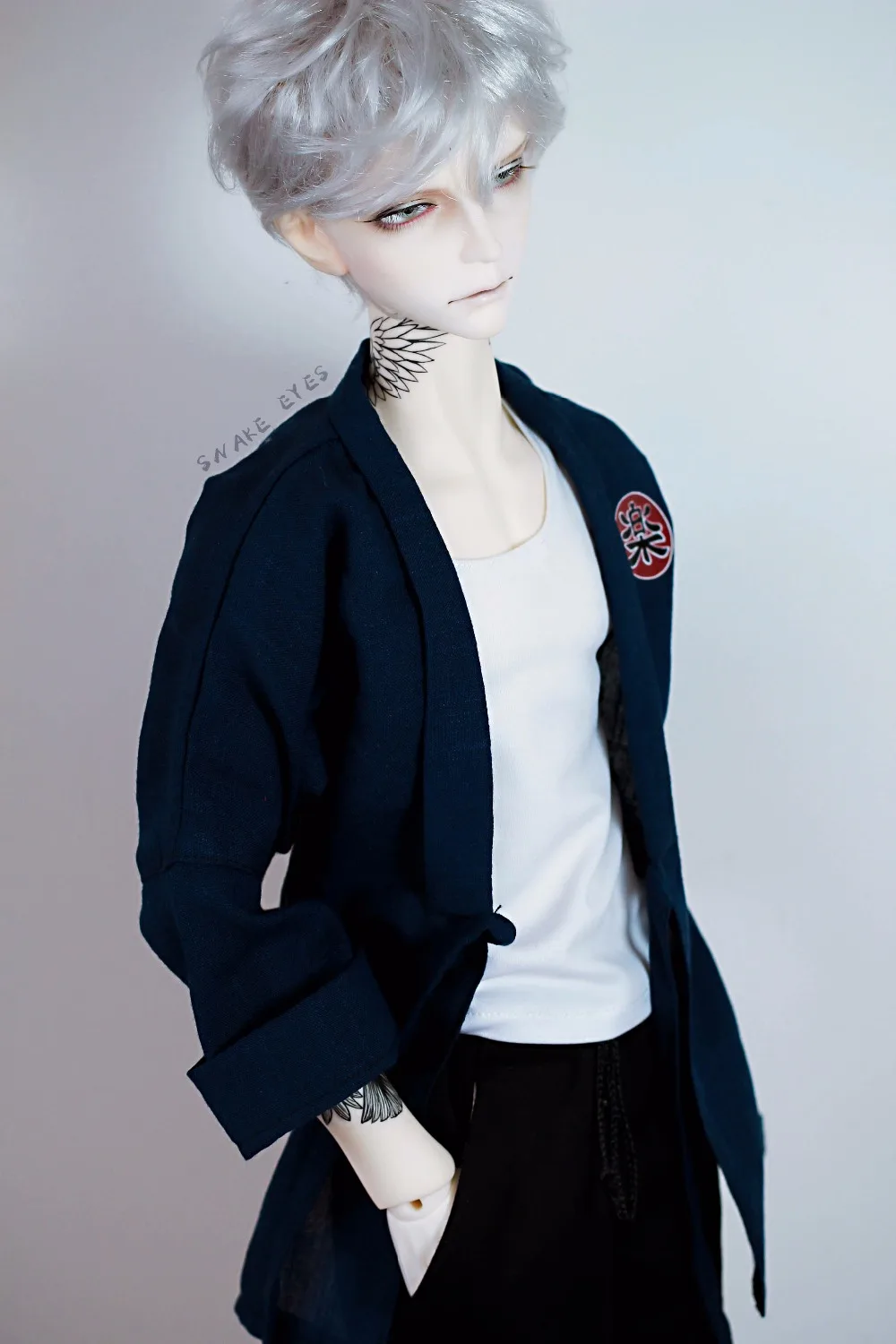 Простое Короткое Кимоно пальто для Bjd 1/4 MSD 1/3 SD13 SD17 кукла дяди одежда CMB101|doll clothes|sd