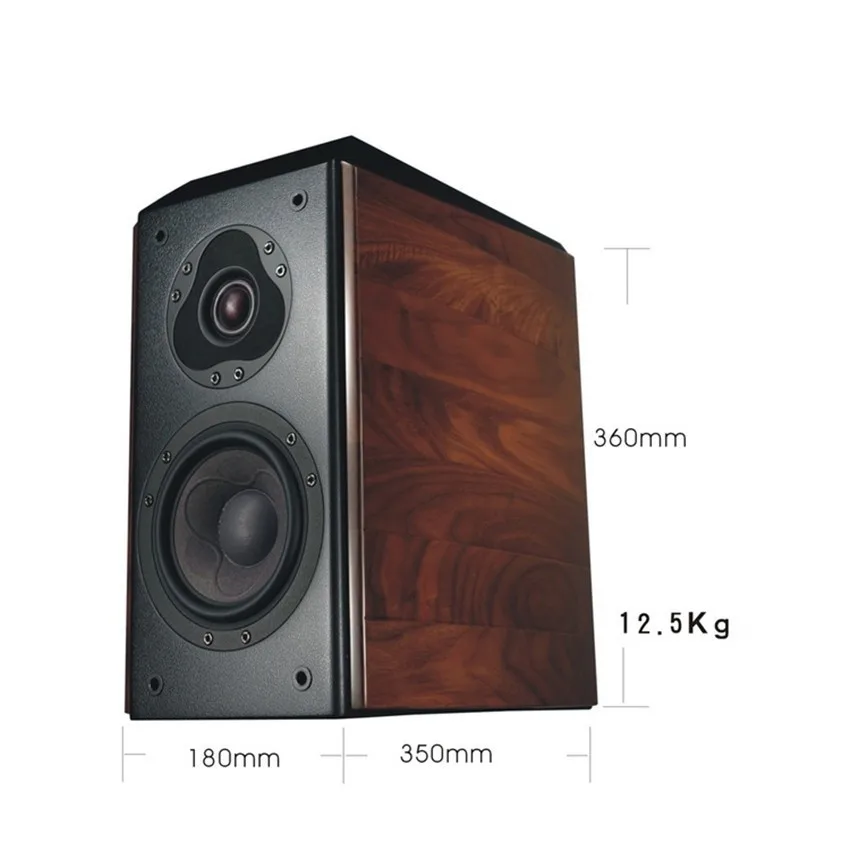 N-011 COMPACT X1 5," 2-Way 2-Driver Фирменная версия книжная полка динамик HI-END деревянная книжная полка динамик D3004/662000 твитер