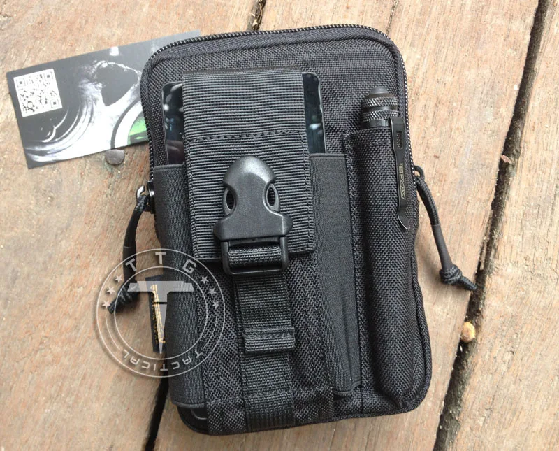 Тактическая поясная Сумка Molle EDC с держателем для мобильного телефона