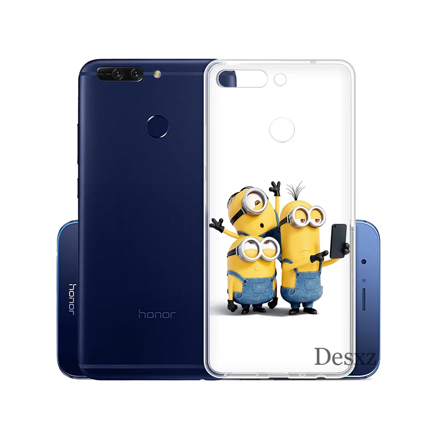 Чехол для телефона миньон мой Единорог Агнес Рождество Honor 6a 7X 7C 7A 9 10 Lite Pro 2GB 3GB 8X |