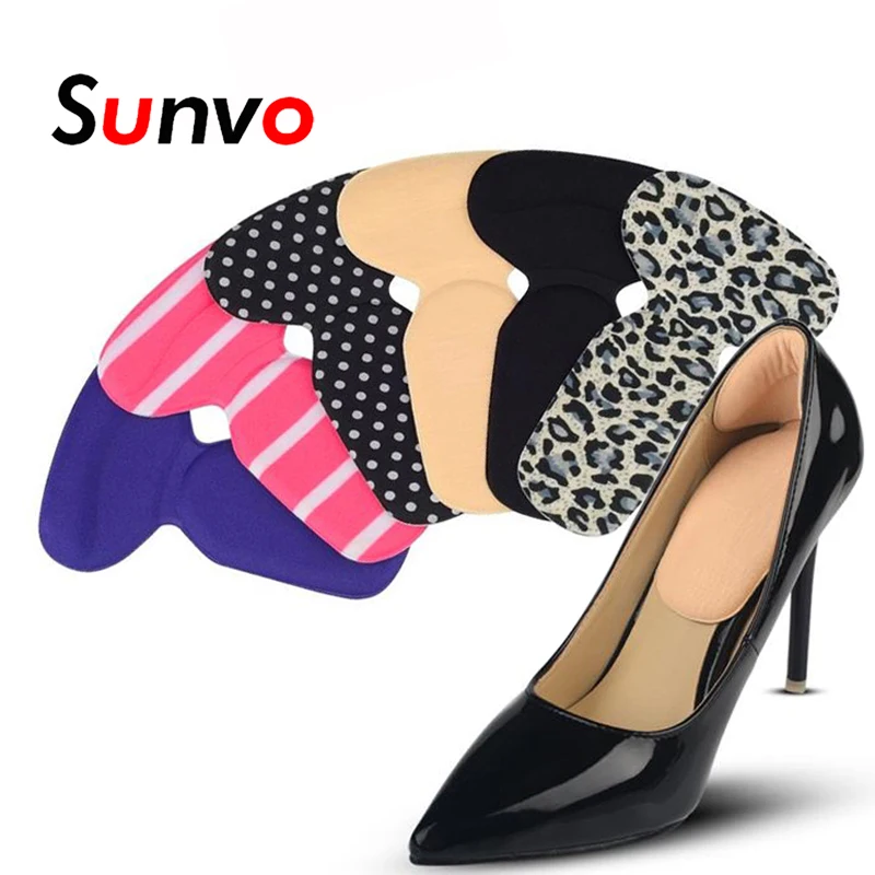 Sunvo 4D Т образные ручки на высоком каблуке с вкладышем для обуви Защитные вставки
